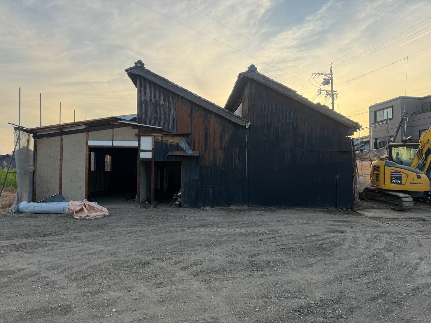 西尾市一色町 木造住宅解体 施工前